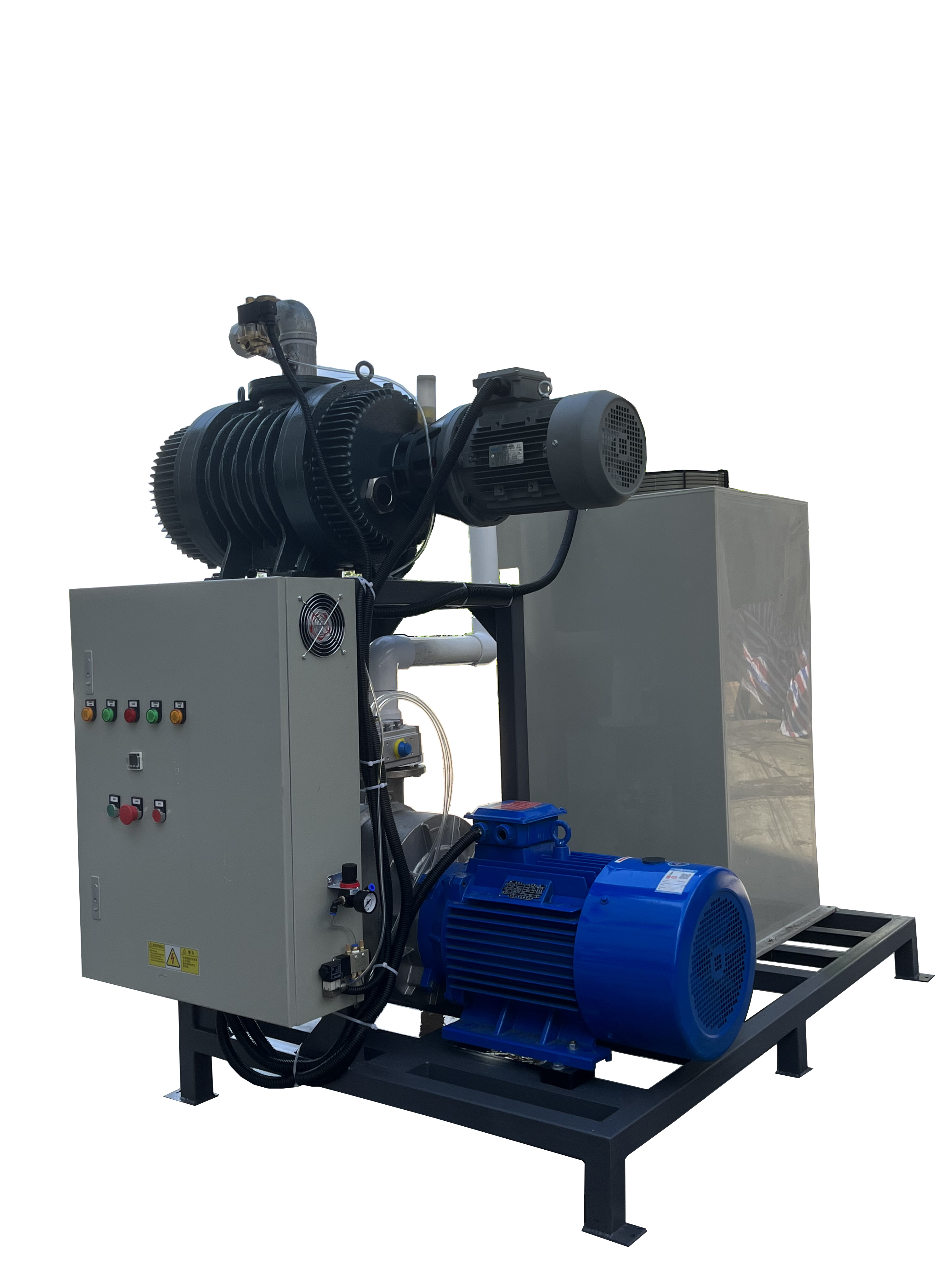 15KW水環真空泵+4KW羅茨真空泵